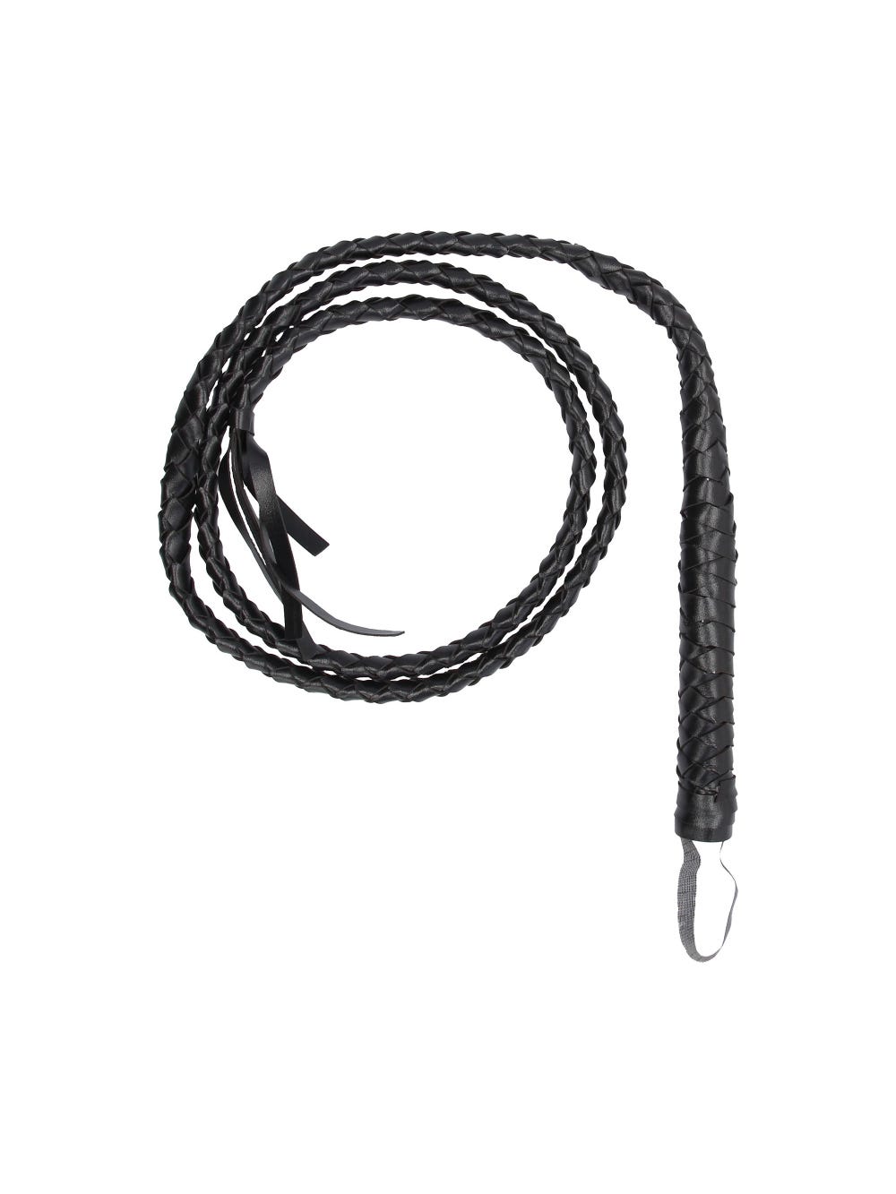 Fouet en Cuir Tressé Twisted Whip main product photo