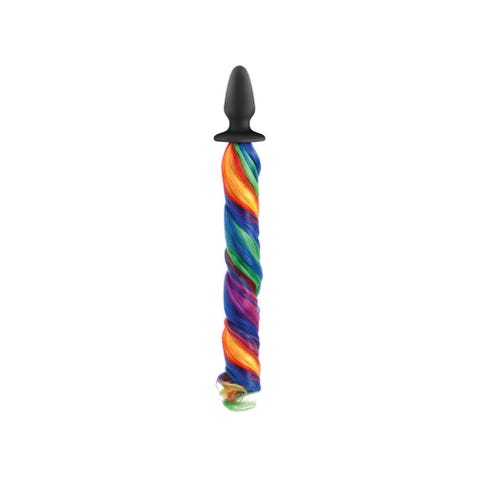 Plug Anal Unicorn Tails Rainbow 