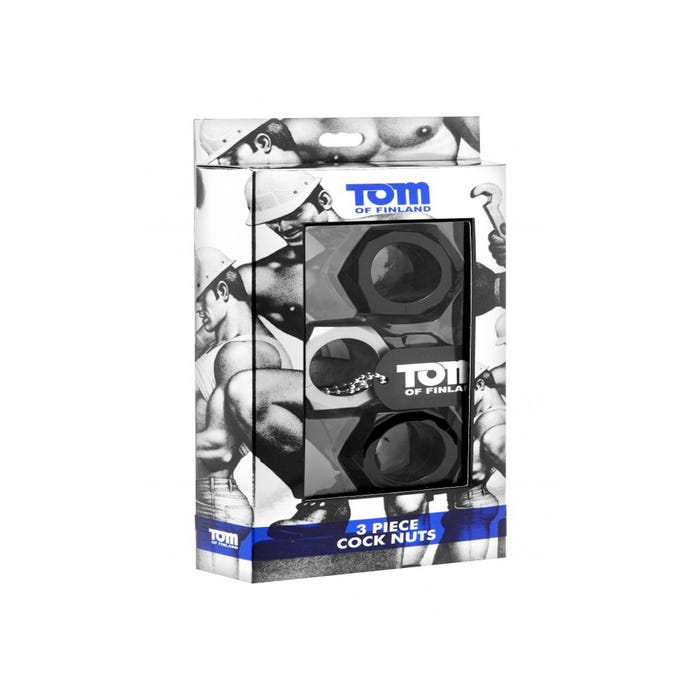 Kit de 3 Cockrings pour Pénis & Testicules
