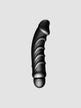 Vibromasseur Noir Silicone 24 cm