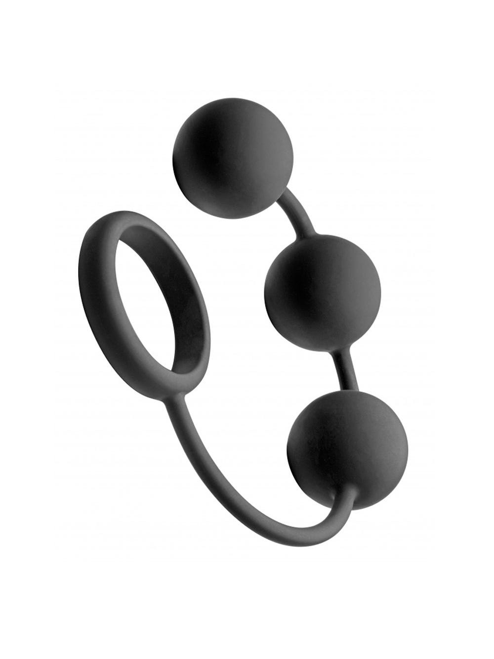 Cockring & Boules Anales Lestées main product photo