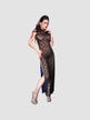 Robe Longue Dentelle CR3506
