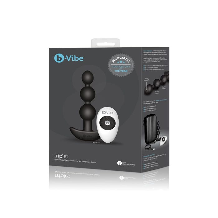 Chapelet Anal Vibrant Triplet b-Vibe