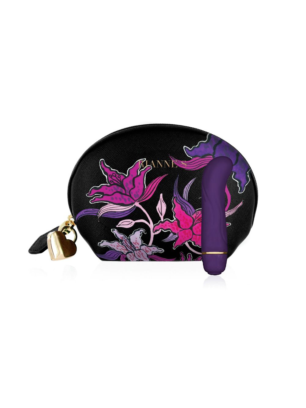 Vibromasseur Mini G Floral Deep Purple