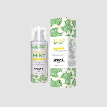 Huile de Massage Chauffante Gourmande BIO Menthe Verte