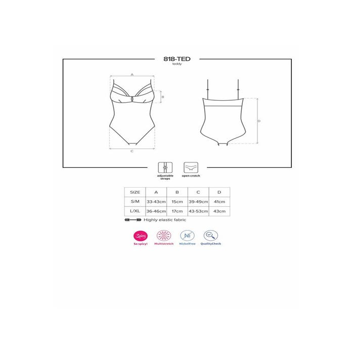 Body 818-TED-1 Noir