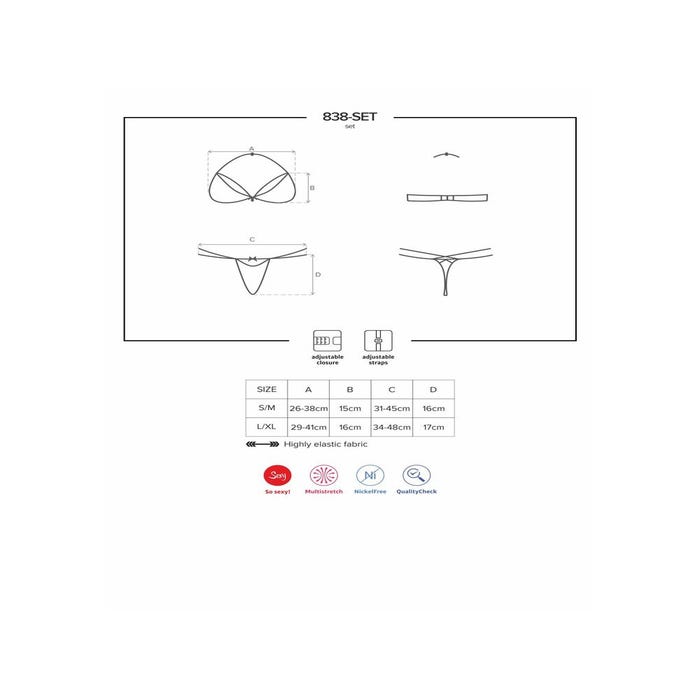 Ensemble 2 Pièces 838-SET-3