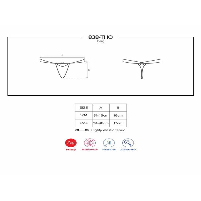 String 838-THO-3 Rouge