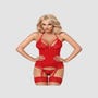 Corset 838-COR-3 Rouge
