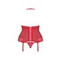 Corset 838-COR-3 Rouge