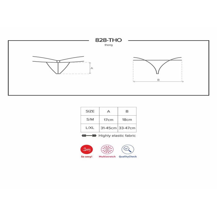 String 828-THO-1 Noir