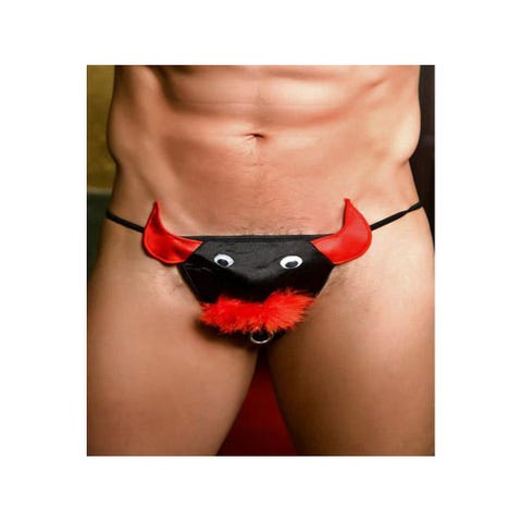 String Taureau Rouge & Noir