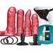 Coffret Gode Ceinture Vac-U-Lock Crystal Jellies