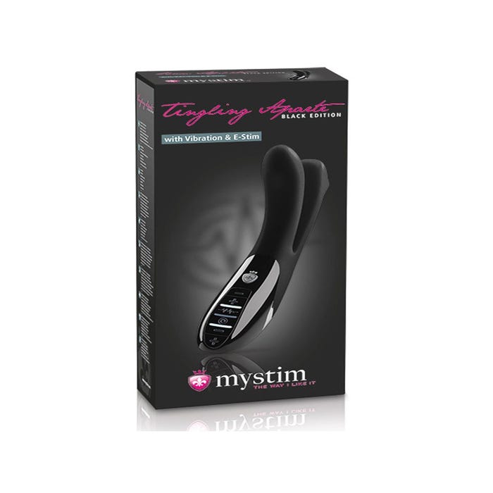 Vibromasseur E-Stim Tingling Aparte Black Edition