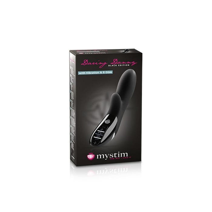 Vibromasseur E-Stim Daring Danny Black Edition
