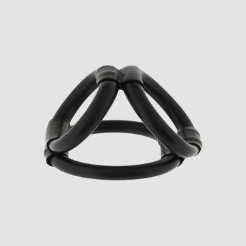 Cockring Tri 3 Ring Cock Cage