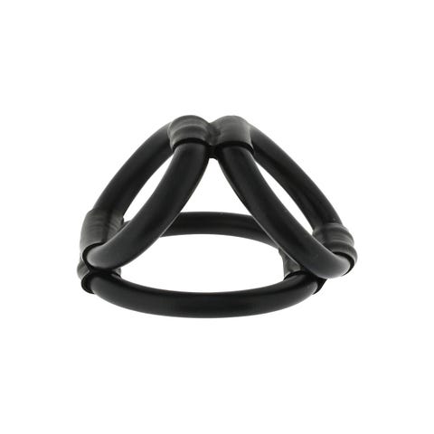 Cockring Tri 3 Ring Cock Cage