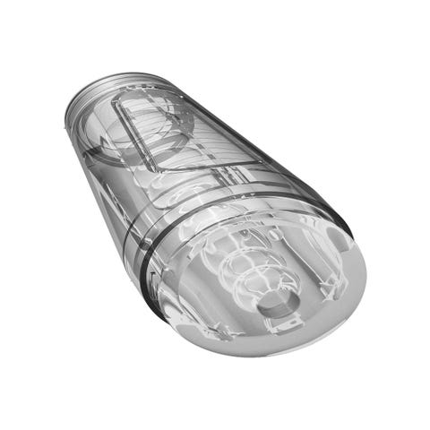 Masturbateur Main Squeeze OPTIX Crystal Clear