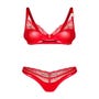 Ensemble 2 pièces Aliosa rouge