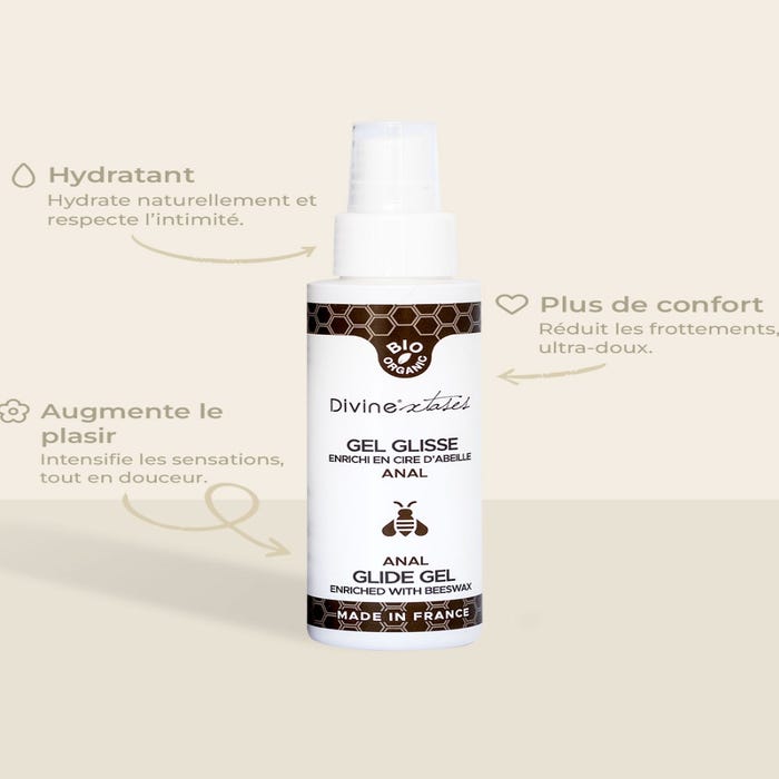 Gel glisse anal bio 100 ml