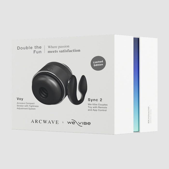 Coffret sextoys Arcwave x We-Vibe Double the Fun édition limitée