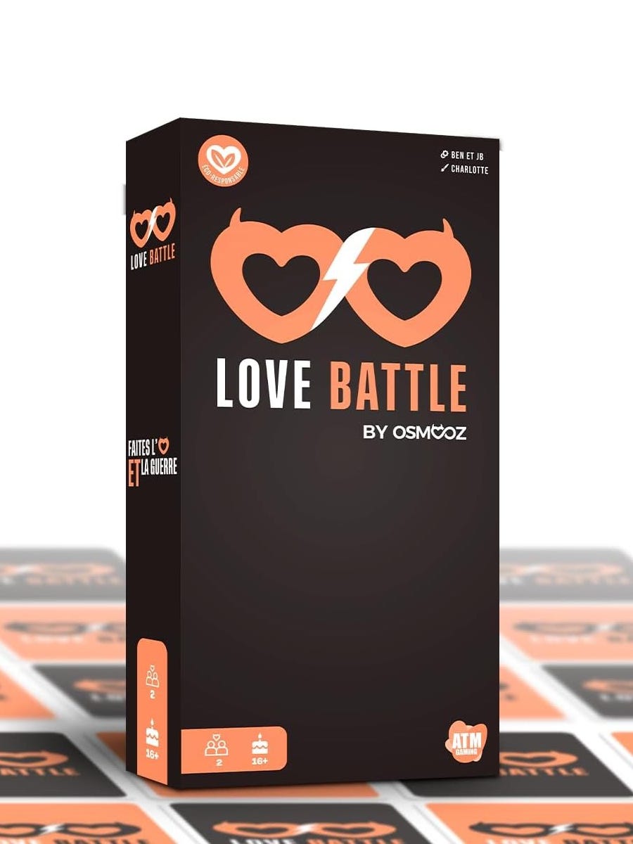 Jeu pour couple Osmooz Love Battle main product photo