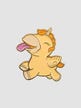 Pin's licorne jaune Unipin Bean Blossom