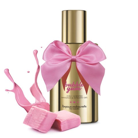 Gel de Massage & Lubrifiant Bubble Gum Silicone
