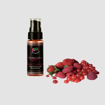 Huile Gourmande & Chauffante Fruits Rouges Huile de la Tentation