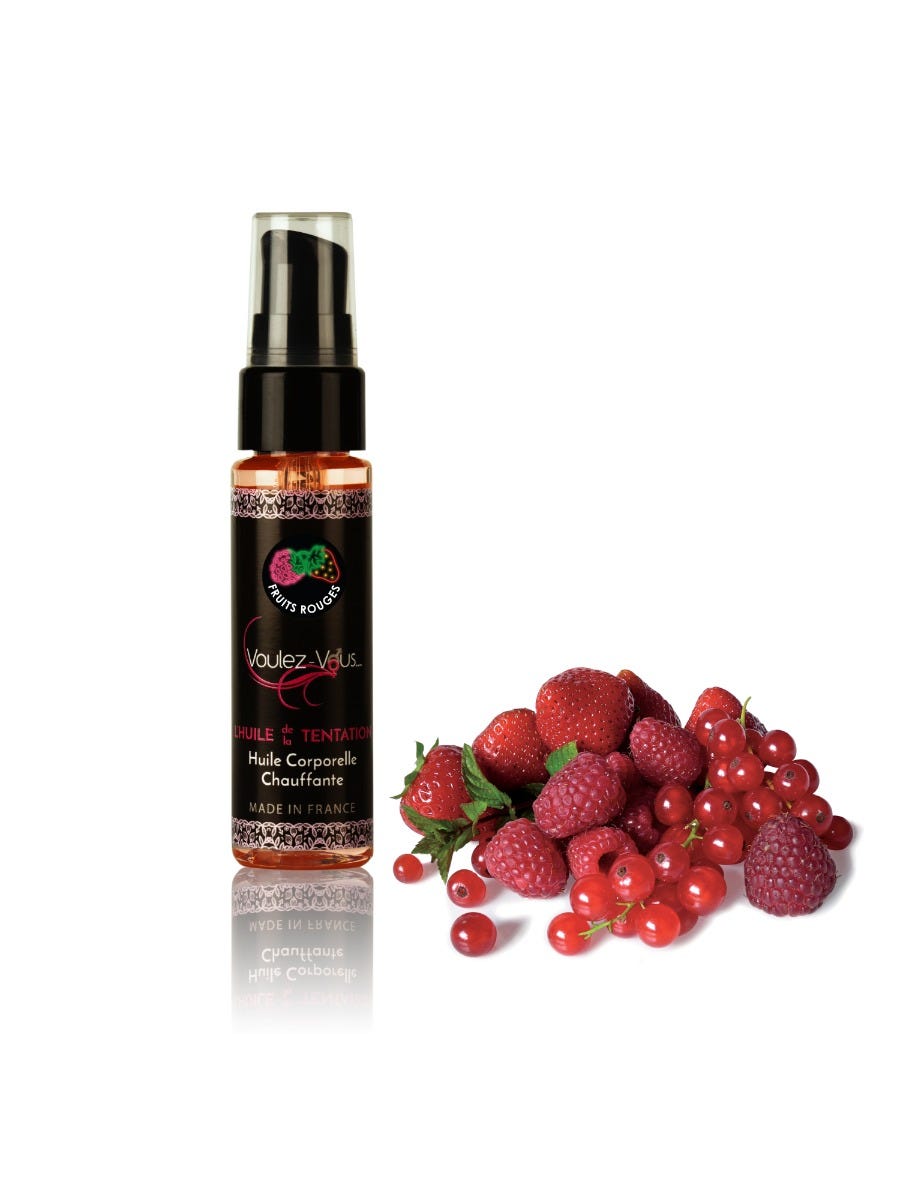 Huile Gourmande & Chauffante Fruits Rouges Huile de la Tentation main product photo