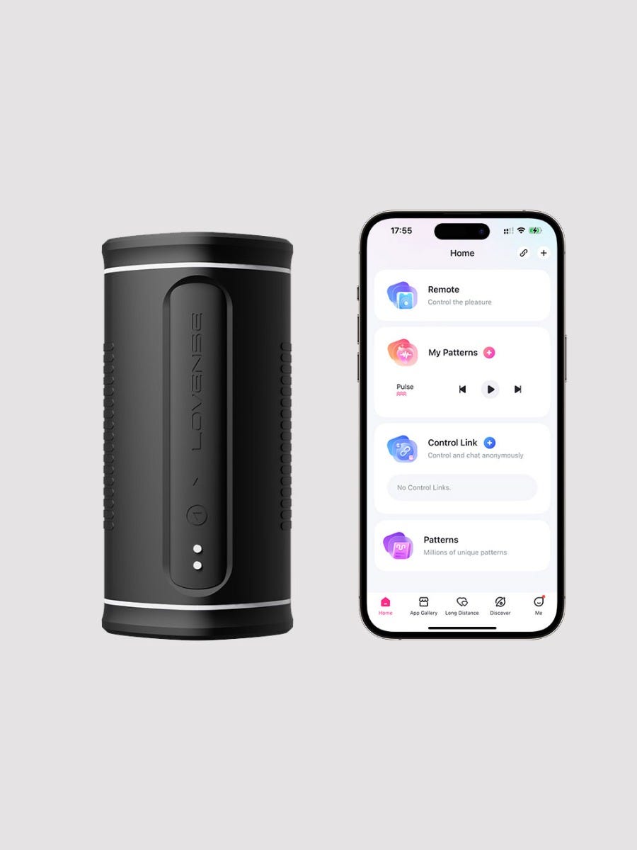 Masturbateur connecté chauffant Lovense Calor main product photo