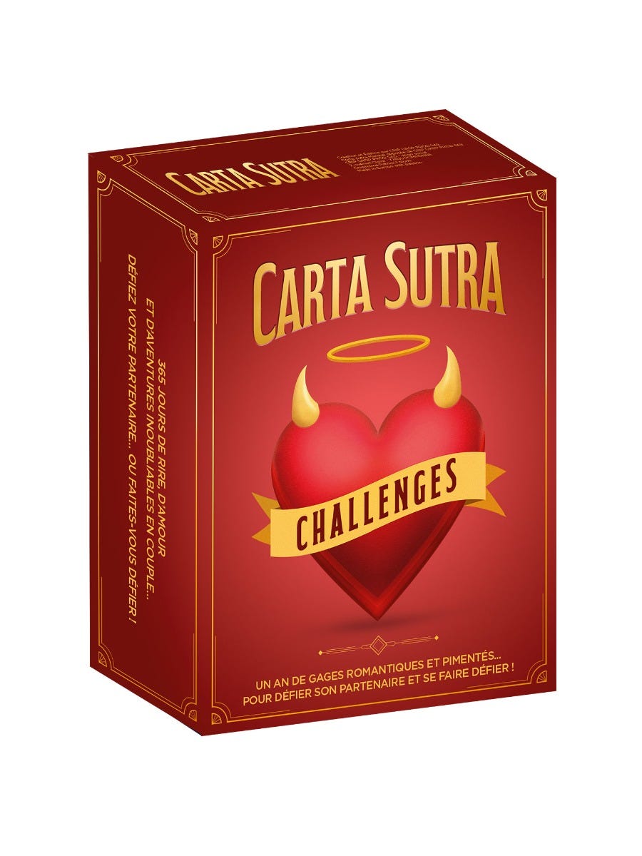 Jeu coquin pour couple Carta Sutra Challenges main product photo