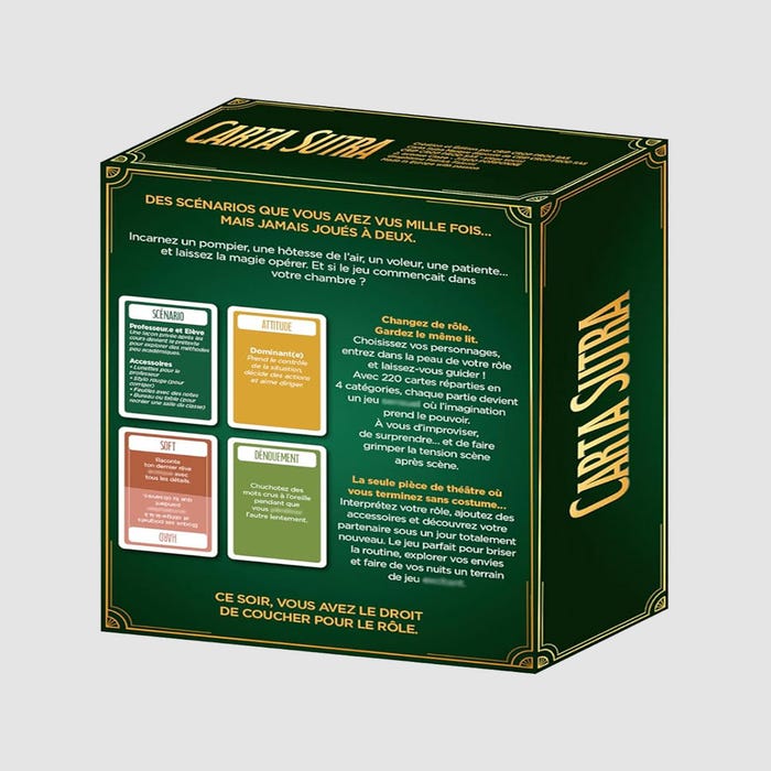 Jeu pour couple Carta Sutra Jeux de Rôle