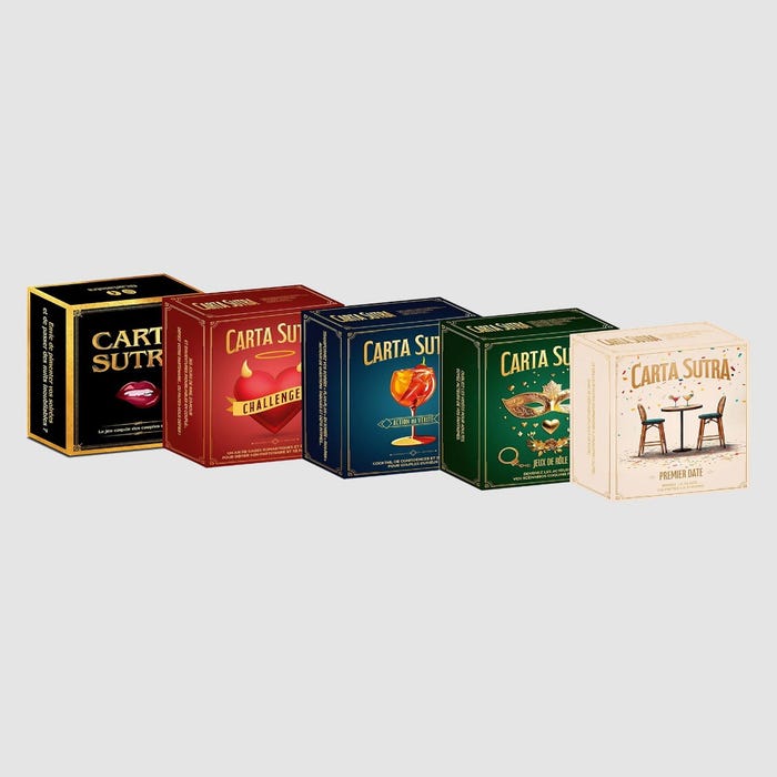 Jeu pour couple Carta Sutra Jeux de Rôle