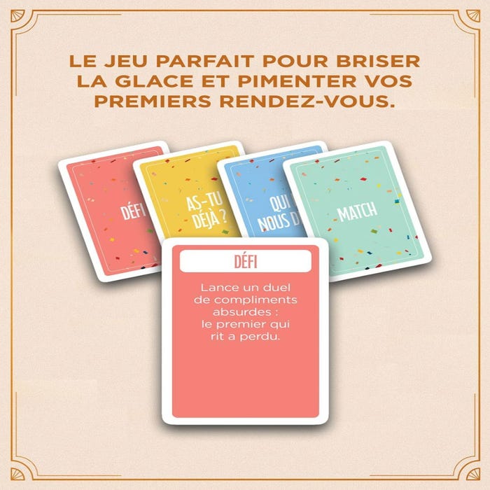Jeu pour couple Carta Sutra Premier Date