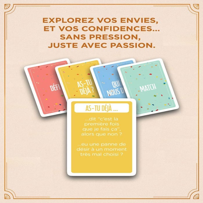 Jeu pour couple Carta Sutra Premier Date