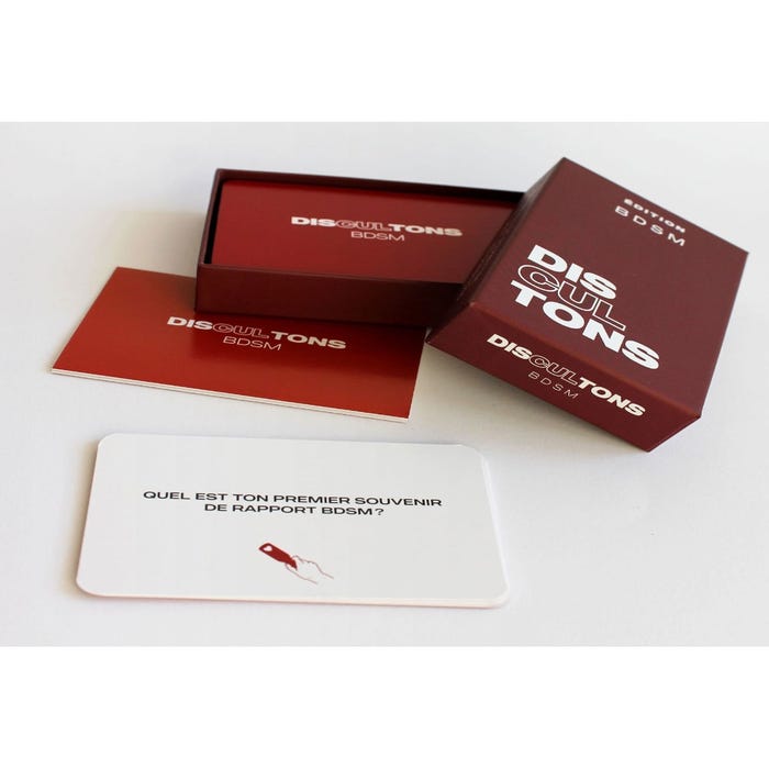 Jeu de cartes Discultons - BDSM