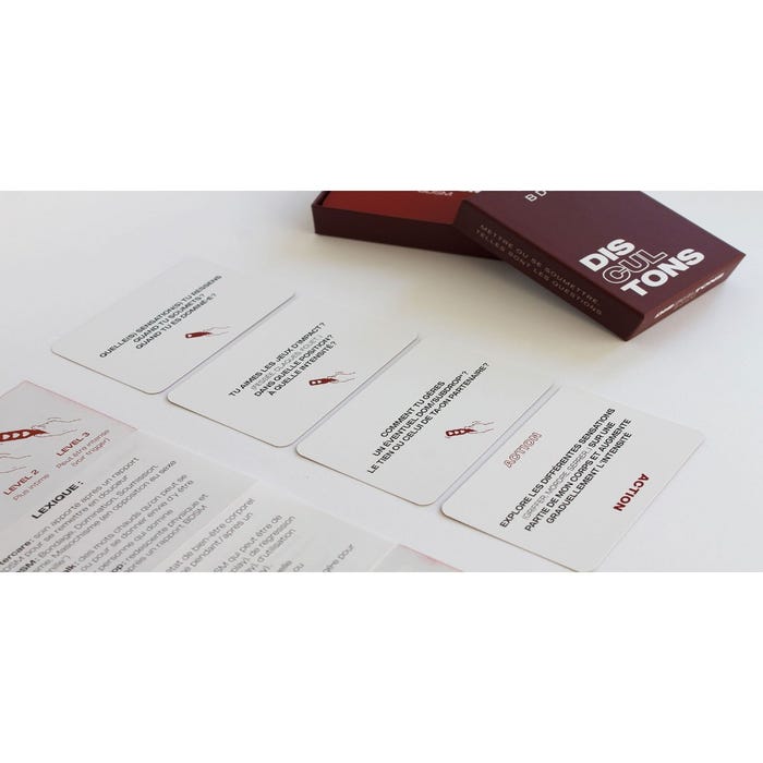 Jeu de cartes Discultons - BDSM