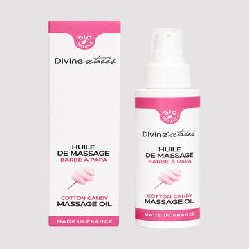 Huile de massage barbe à papa bio 100 ml