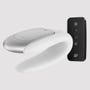 Satisfyer Double Fun stimulateur pour couple connecté blanc