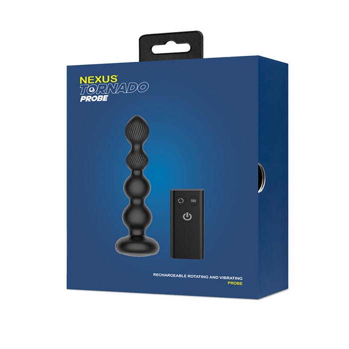 Chapelet anal vibrant rotatif Tornado Probe