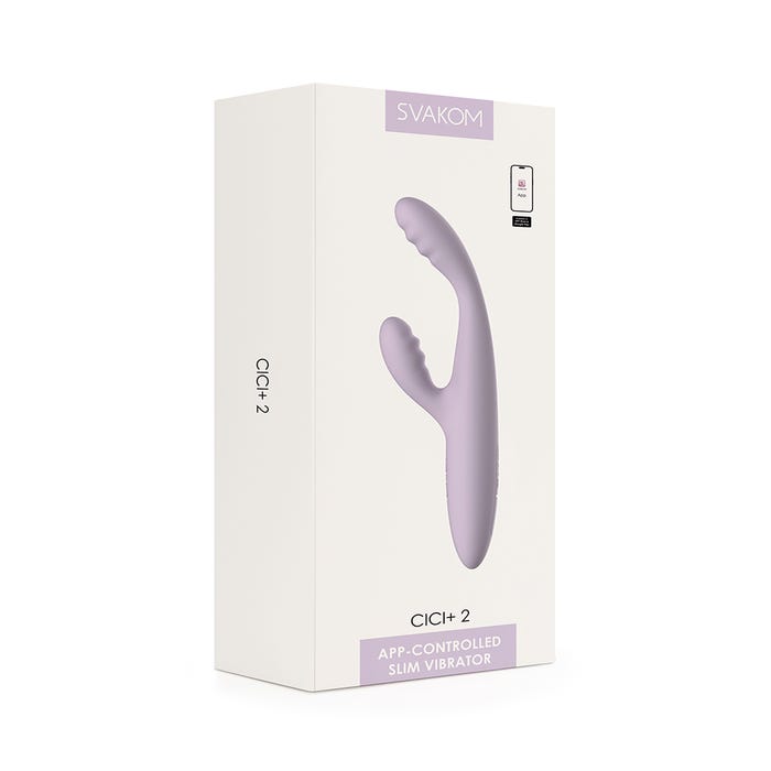 Vibromasseur rabbit connecté Cici+ 2