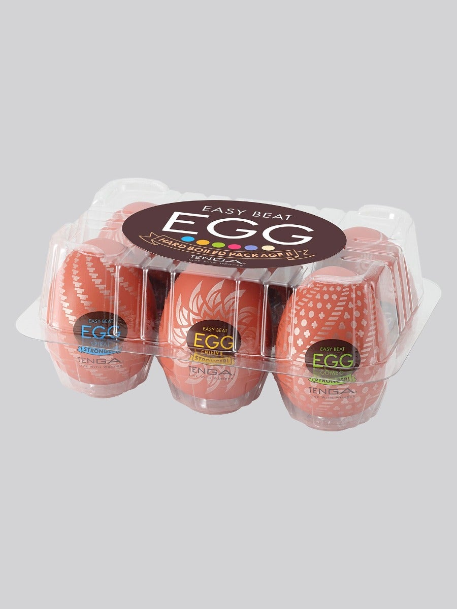 Masturbateurs Egg Hard Boiled Pack de 6 2