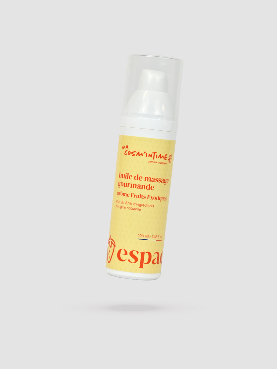 Huile de massage gourmande fruits exotiques 100 ml
