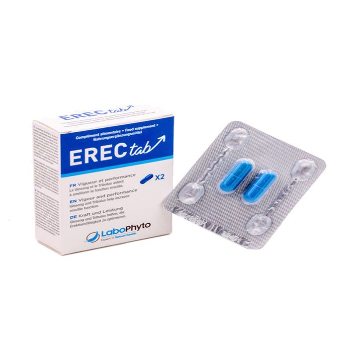 Stimulant Erectab 2 comprimés