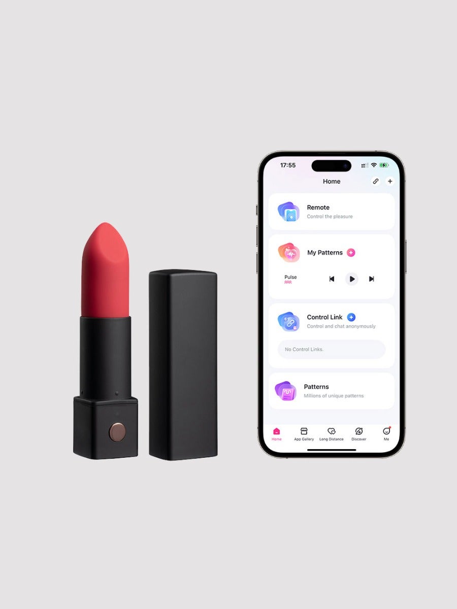 Stimulateur rouge à lèvres connecté Lovense Exomoon 2