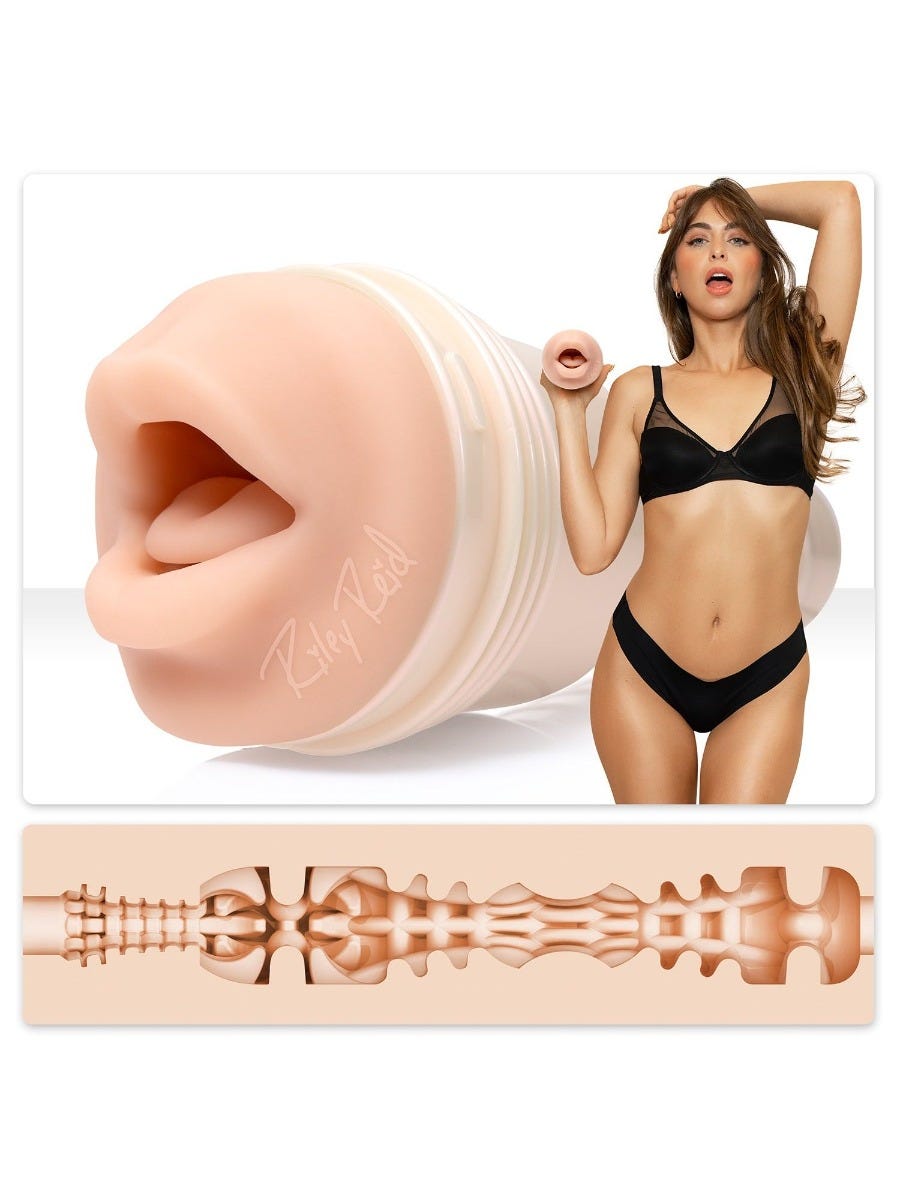 Masturbateur bouche Riley Reid Insomnia main product photo