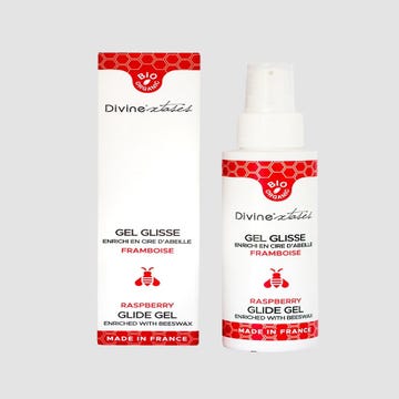 Gel glisse framboise bio 100 ml