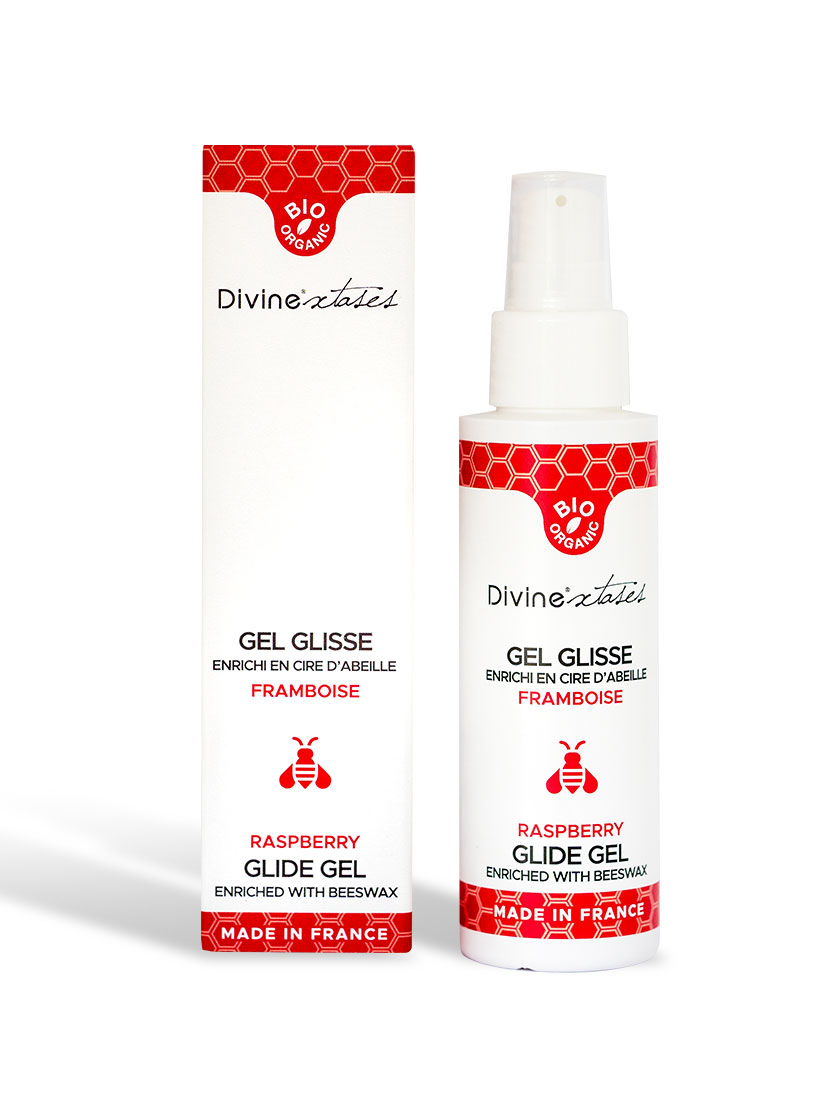 Gel glisse framboise bio 100 ml