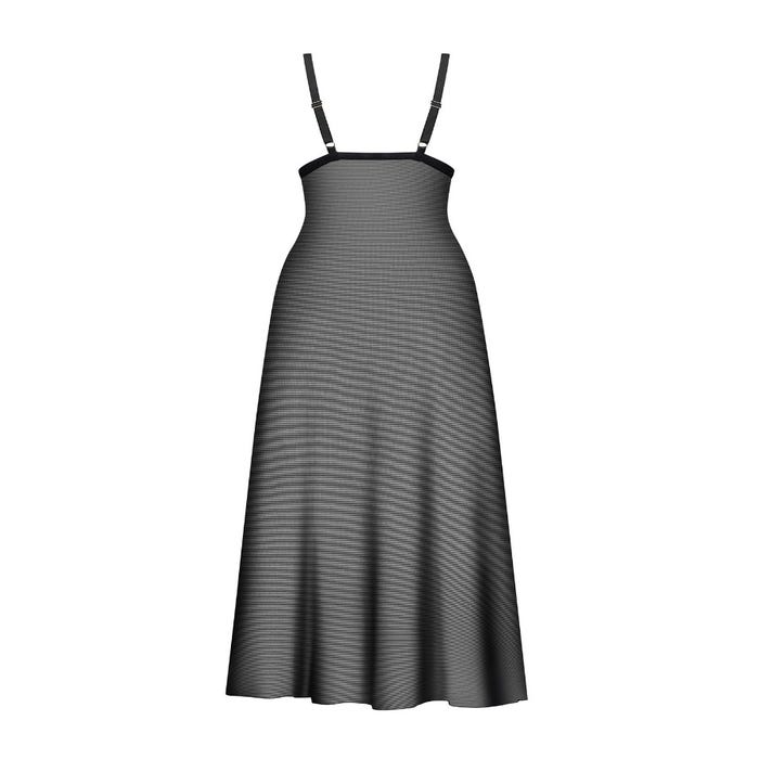 Nuisette longue Vila Blanes noir